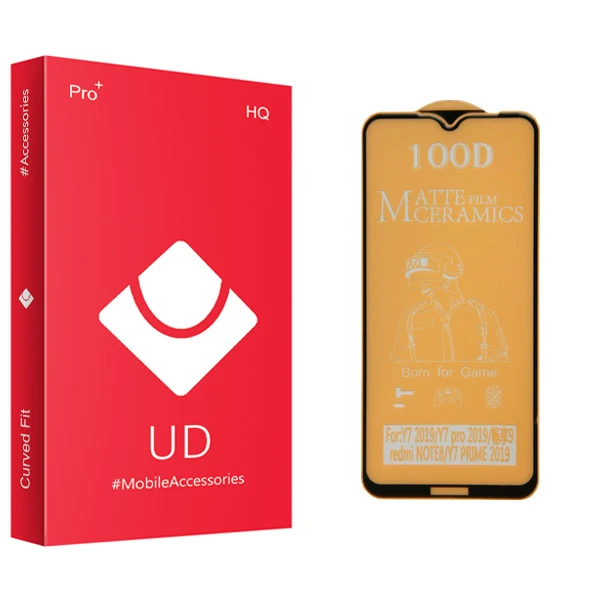 محافظ صفحه نمایش مات یو دی مدل +PRO مناسب برای گوشی موبایل شیائومی Redmi Note 8
