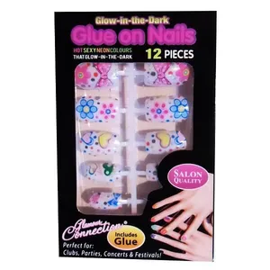 ناخن مصنوعی بچه گانه مدل g8 بسته 12 عددی