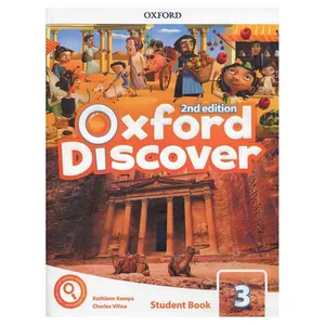 کتاب Oxford Discover 3 2nd اثر Kathleen Kampa and Charles Vilina انتشارات OXFORD