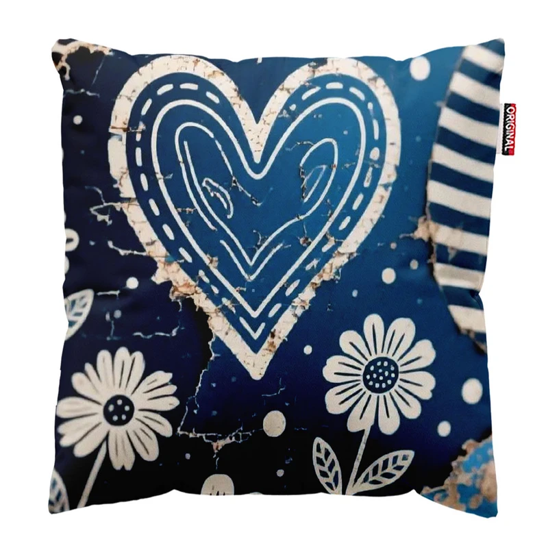  کوسن پاد آفرین طرح قلب سایز 30*30 سانتی متر کد 1094