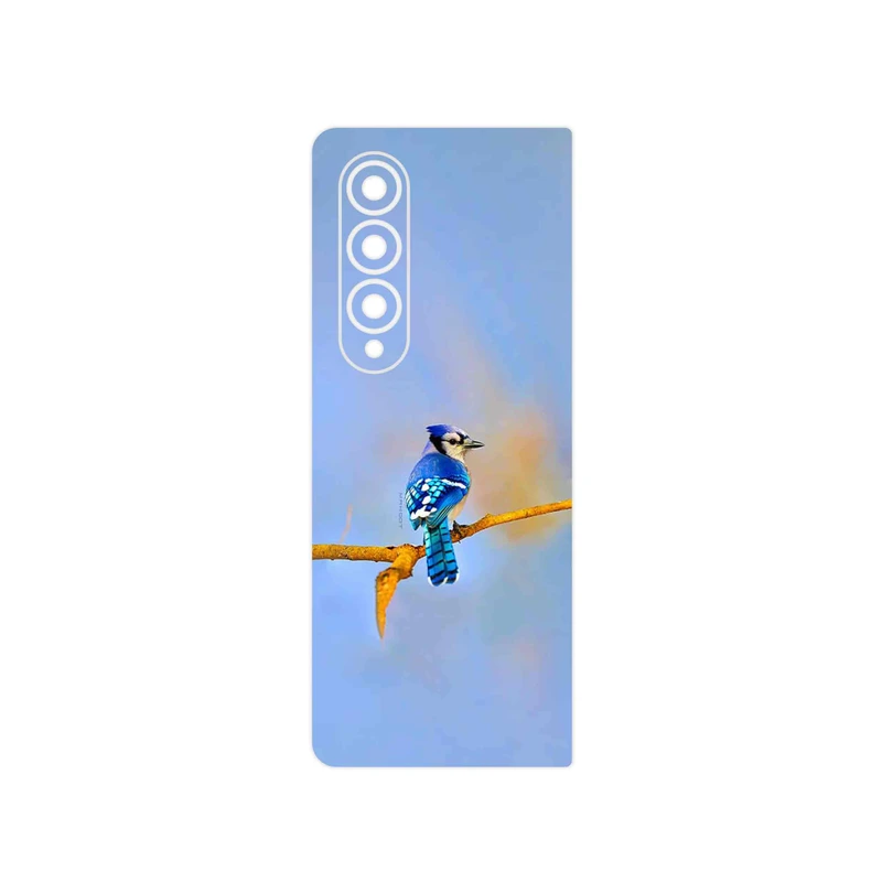 برچسب پوششی ماهوت مدل Cyanocitta cristata مناسب برای گوشی موبایل سامسونگ Galaxy Z Fold4