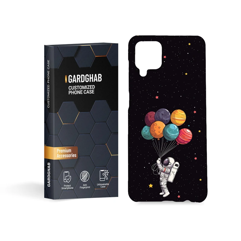 کاور گارد قاب مدل کهکشان مناسب برای گوشی موبایل سامسونگ Galaxy A12
