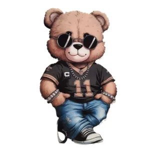 استیکر پارچه و لباس مدل اتویی