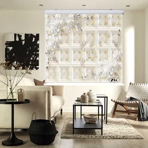 پرده زبرا زیو کد 3D1293 سایز 150x150 سانتی متر