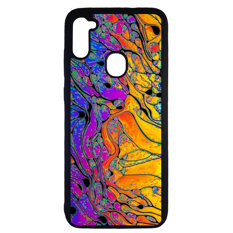 کاور طرح رنگارنگ کد 1146 مناسب برای گوشی موبایل سامسونگ galaxy a21