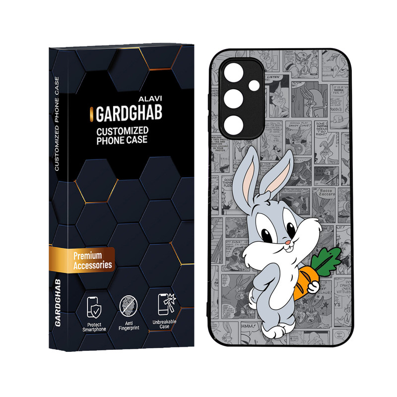 کاور گارد قاب علوی مدل دورژله ای کارتنی و انیمه مناسب برای گوشی موبایل سامسونگ Galaxy A24