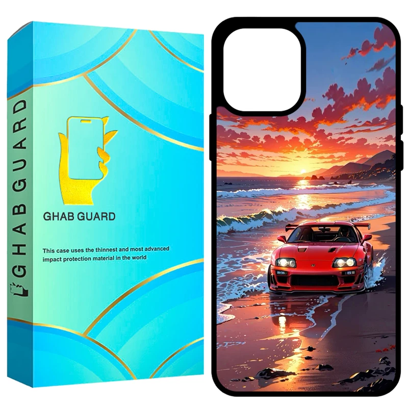  کاور قاب گارد طرح ماشین مدل GCHP12P مناسب برای گوشی موبایل اپل iPhone 12 Pro