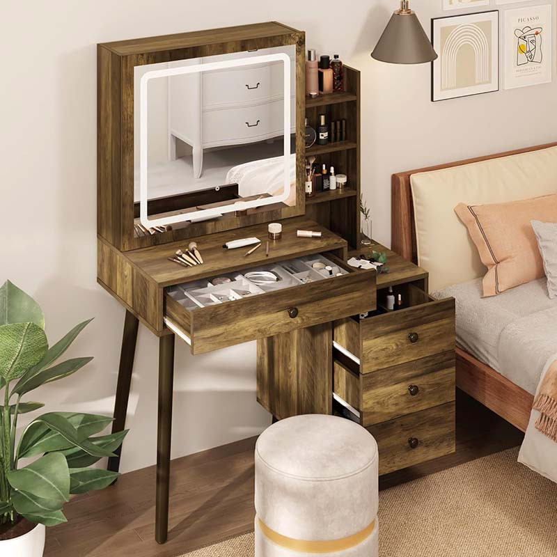 میز آرایش اسمردیس مدل U108 - MDF