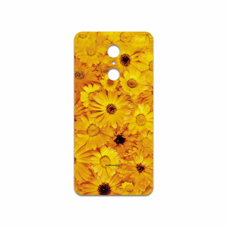 برچسب پوششی ماهوت مدل Yellow-Flower مناسب برای گوشی موبایل شیائومی REDMI 5