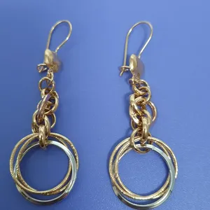 گوشواره طلا 18 عیار زنانه گالری یارطلا کد AG01  