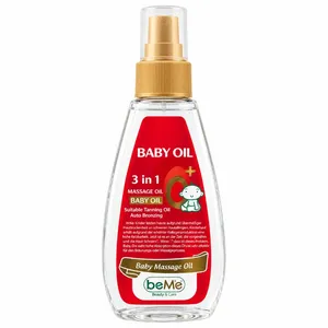 روغن ماساژ کودک بی می مدل 3in1 حجم ۱۶۸ میلی‌لیتر 