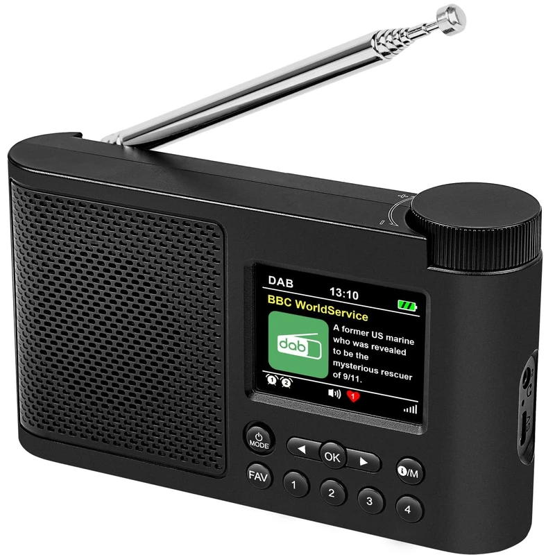 رادیو اسپیکر FM مدل DAM دارای Bluetooth
