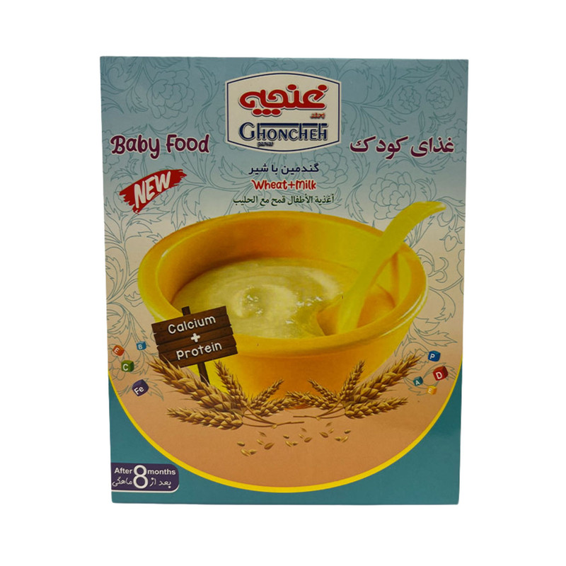 غذای کودک گندمین با شیر غنچه - 250 گرم