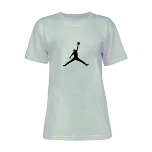 تی شرت آستین کوتاه زنانه کد A81  رنگ طوسی