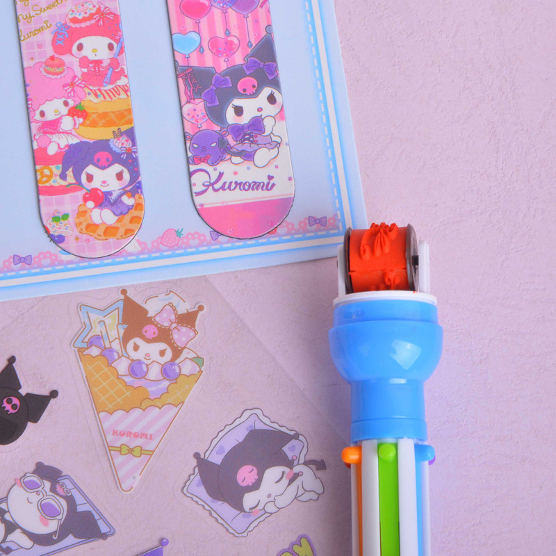 بسته لوازم تحریر مدل کرومی مجموعه 22 عددی