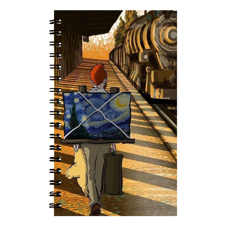 دفتر نت موسیقی طرح شب پرستاره کد DN-9018