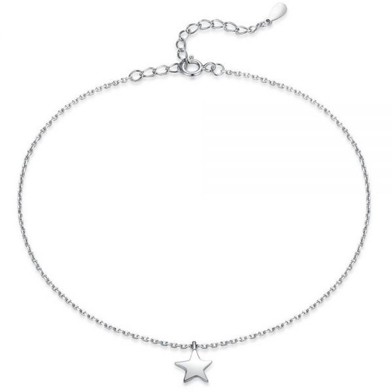 پابند نقره زنانه مدل ستاره دریایی