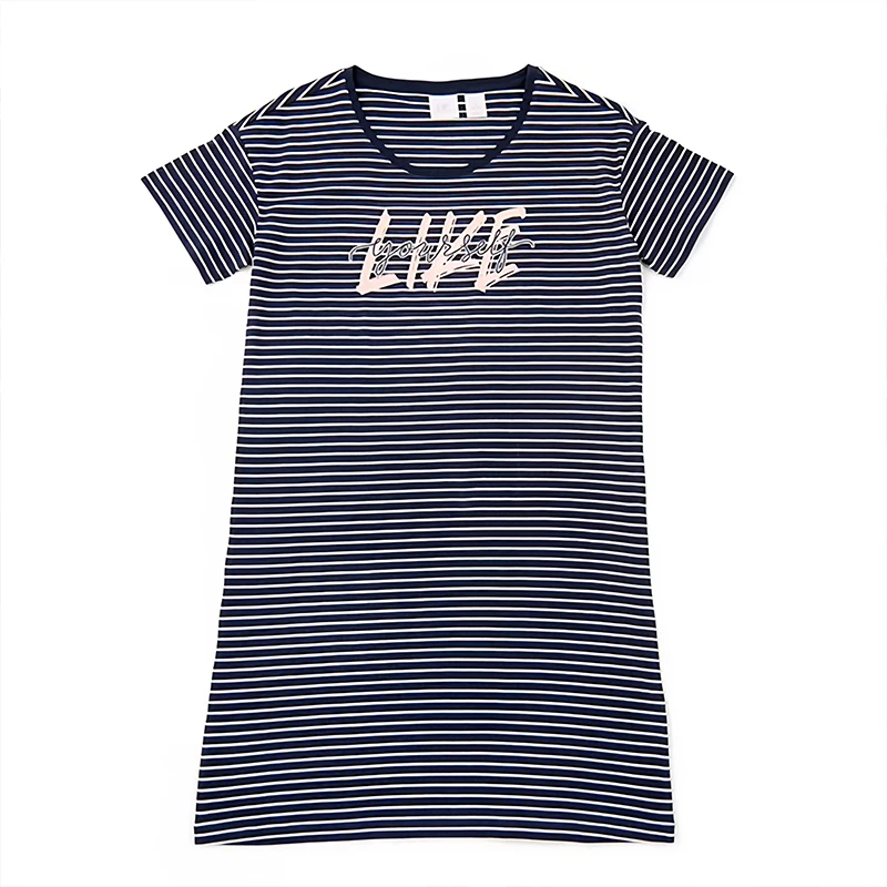 پیراهن آستین کوتاه راحتی زنانه آپ2فشن مدل 09