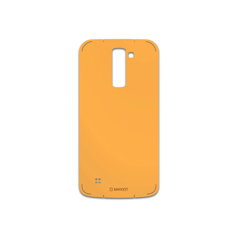 برچسب پوششی ماهوت مدل Matte-Orange مناسب برای گوشی موبایل ال جی K10