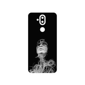 MAHOOT Strings Digital Art 2 Cover Sticker for Nokia 8.1