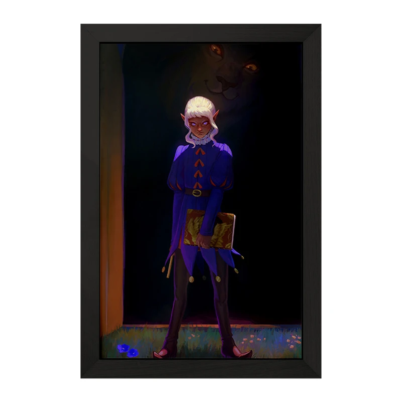 تابلو خندالو مدل ثیستل انیمه خوشمزه در سیاه چال کد 35929