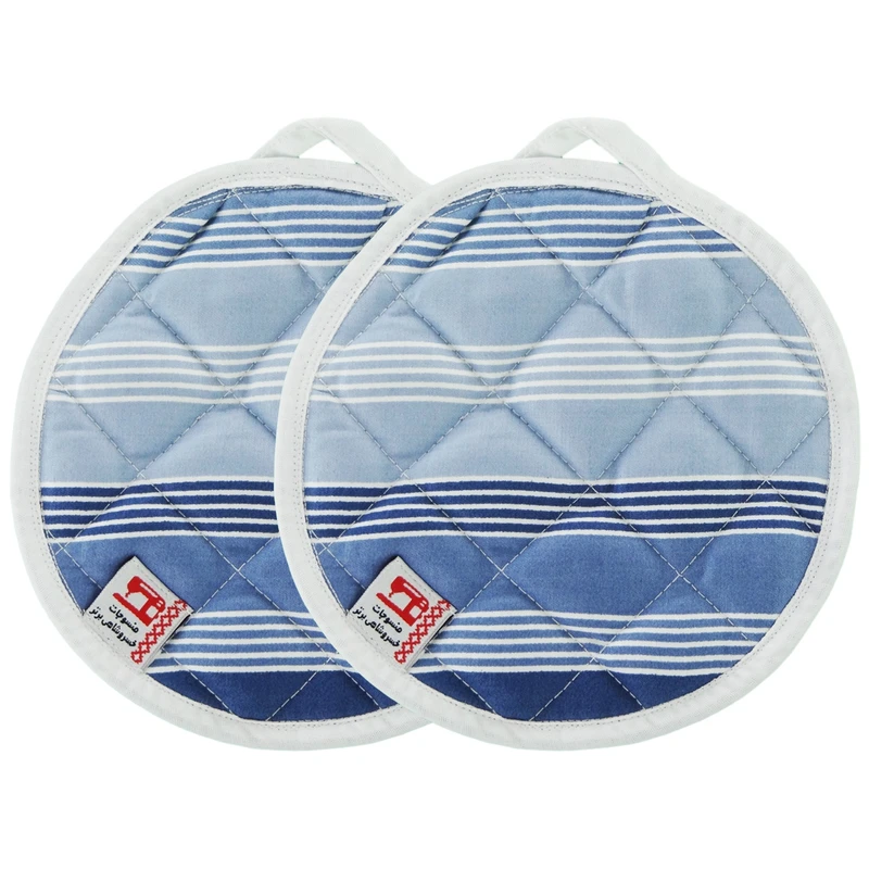 دستگیره منسوجات خسروشاهی برتر مدل  گرد کد DGM122 بسته 2 عددی