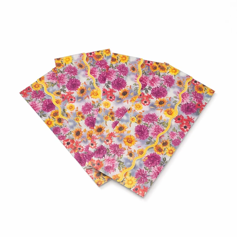 پاکت پول مدل گل افتابگردان کد sp2 بسته 4 عددی