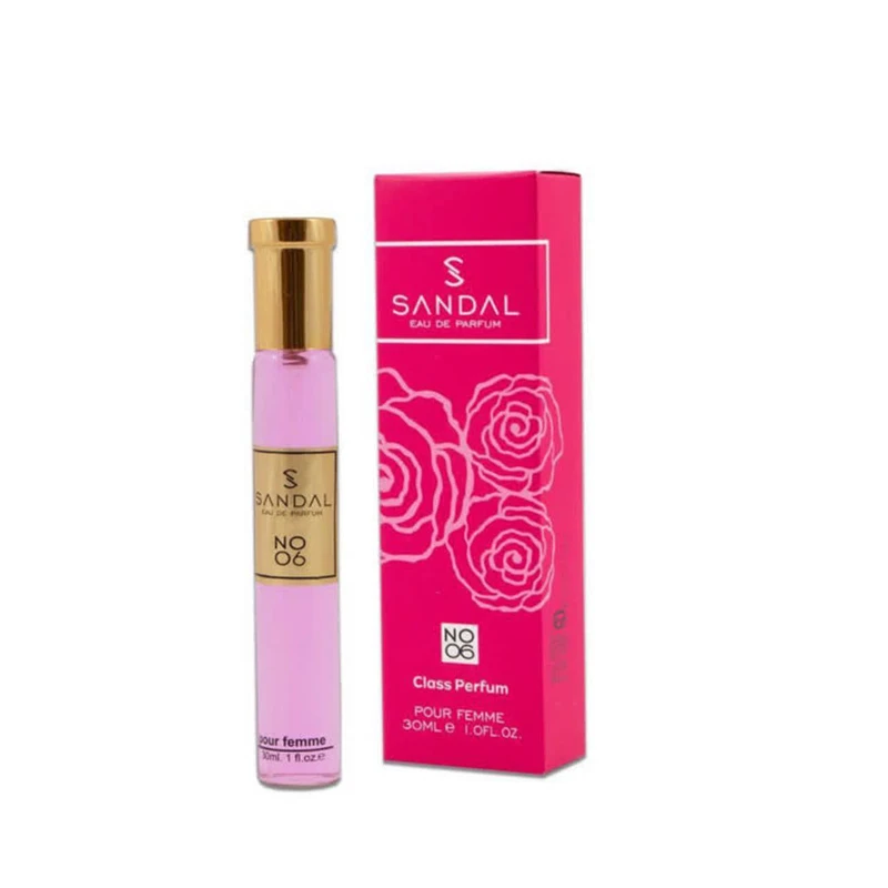 عطر جیبی زنانه صندل مدل 001 حجم 30 میلی لیتر
