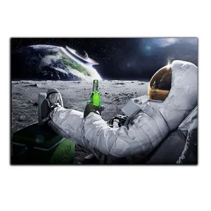 تابلو شاسی بکلیت طرح فضانورد و کره ماه مدل SH-S4487