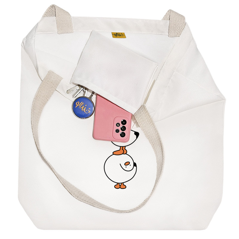 ساک خرید خندالو مدل اردک کد H959