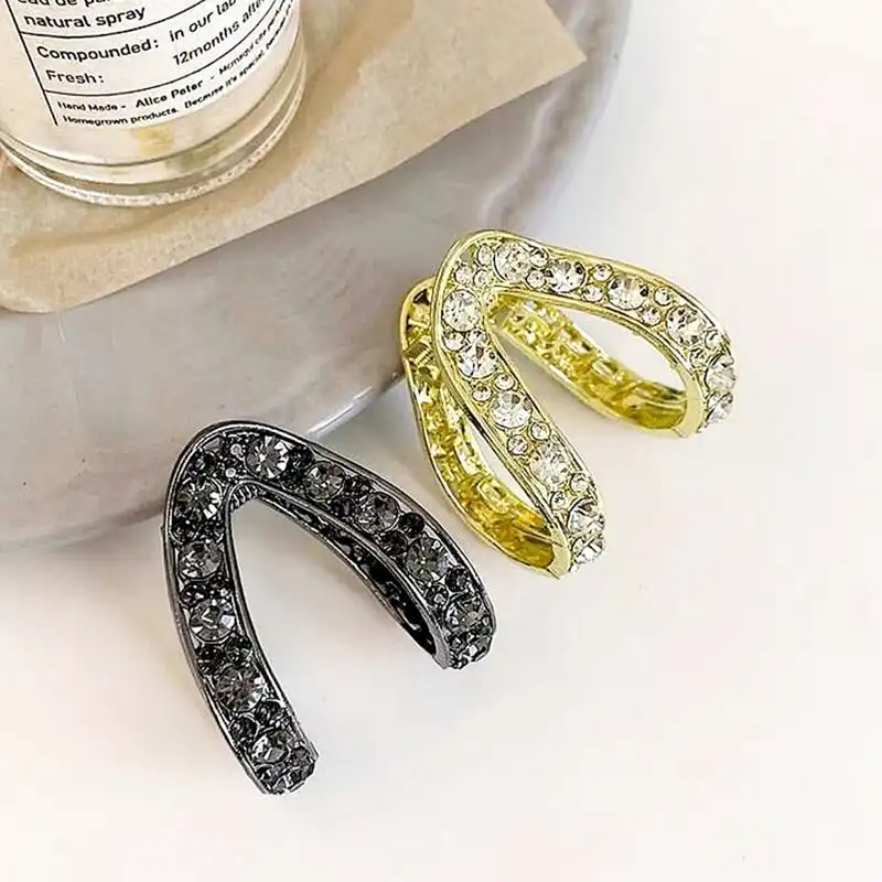 کلیپس مو زنانه مدل دم اسبی دوحلقه کد brg 4030