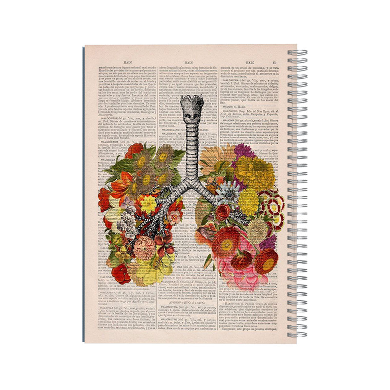 دفتر مشق 100 برگ طرح شش مدل پزشکی