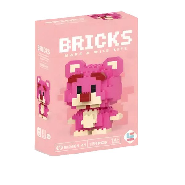 ساختنی 151 تکه بریکس مدل خرس مهربون