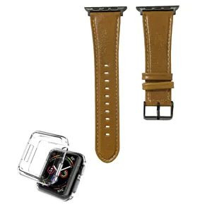 بند مدل Genuine مناسب برای اپل واچ 44 میلی متری به همراه کاور کوتتسی 