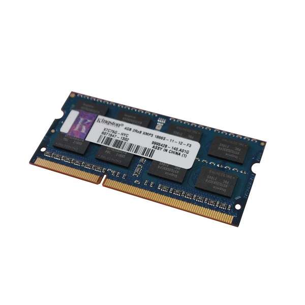 رم لپتاپ DDR3 تک کاناله 1866 مگاهرتز CL9 کینگستون مدل PC3-14900 ظرفیت 4 گیگابایت
