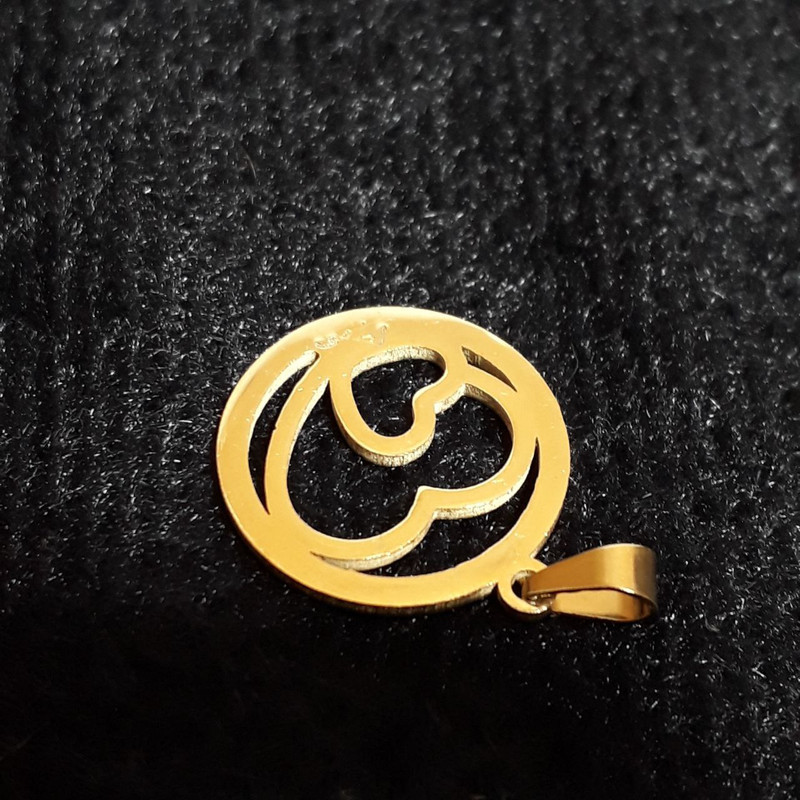 نیم ست زنانه استیل طرح قلب کد NSAT02