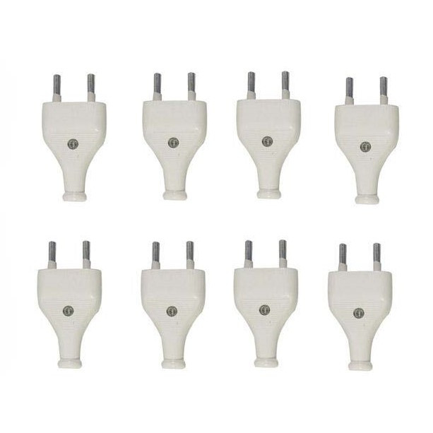 دوشاخه برق مدل A-304 بسته 8 عددی دوشاخه برق مدل A-304 بسته 8 عددی
