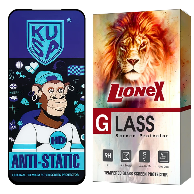 محافظ صفحه نمایش لایونکس مدل KUAL مناسب برای گوشی موبایل سامسونگ Galaxy A21s / اچ ام دی HMD Pulse Plus