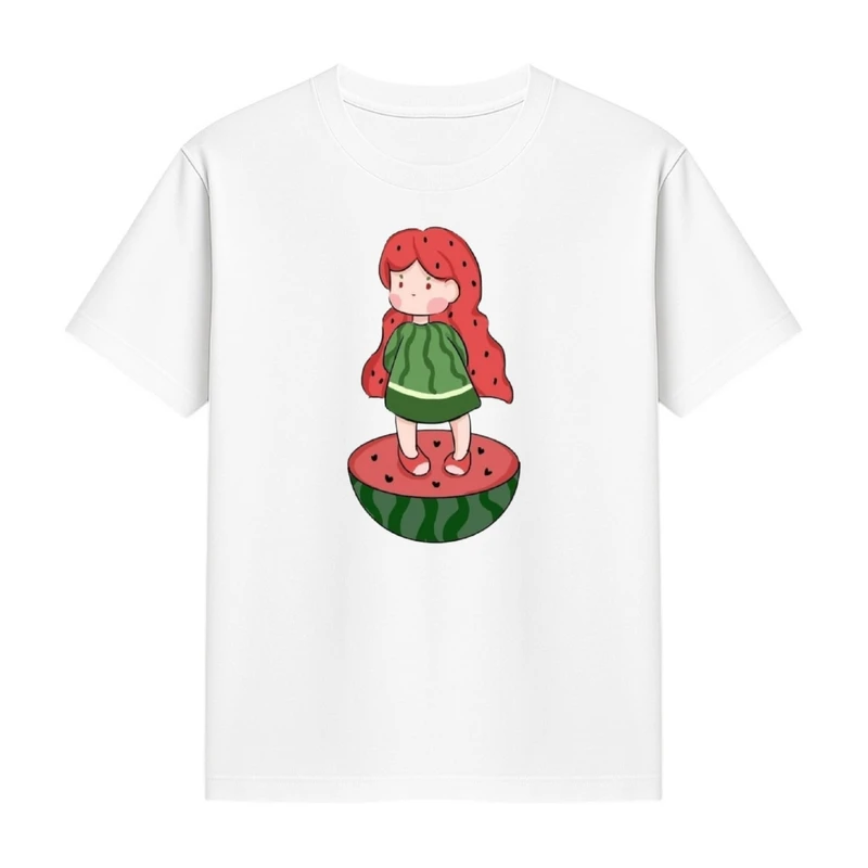 تی‌شرت آستین کوتاه دخترانه مدل یلدا کد p16 