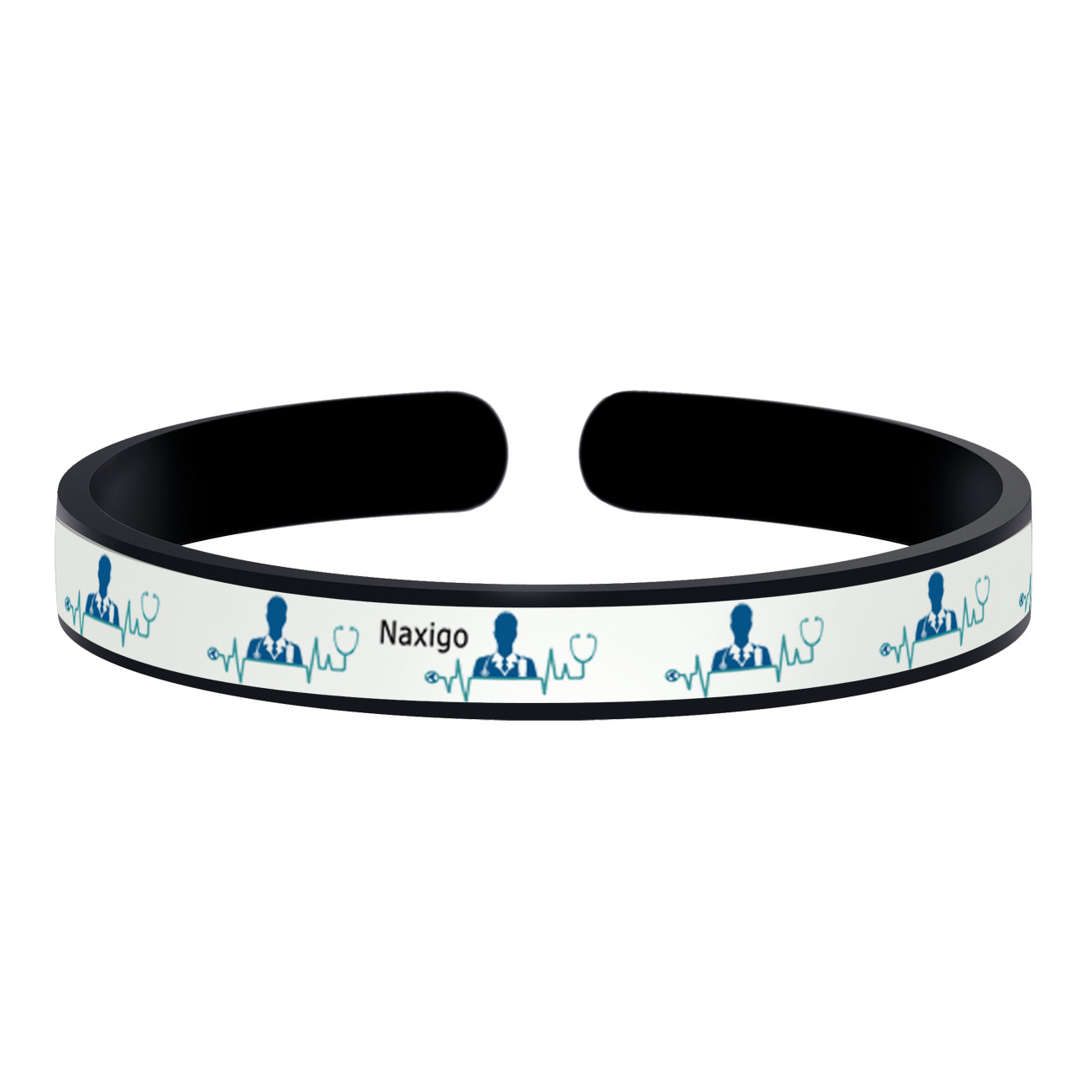 دستبند ناکسیگو طرح پزشک مدل BR5443 دستبند ناکسیگو طرح پزشک مدل BR5443