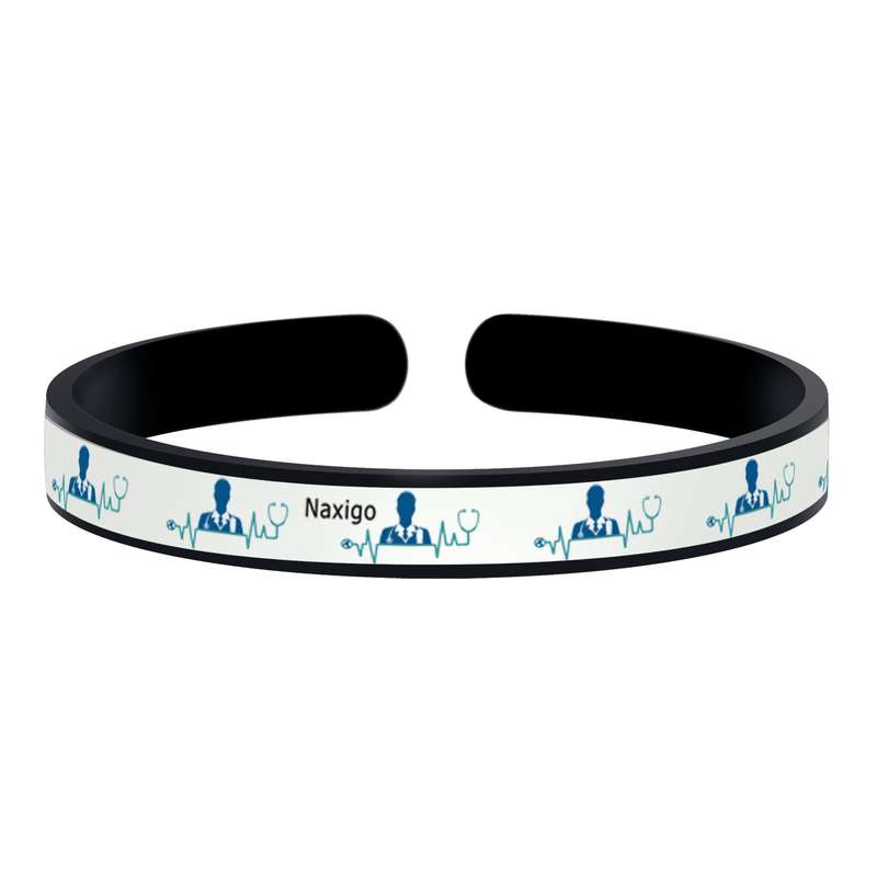 دستبند ناکسیگو طرح پزشک مدل BR5443 دستبند ناکسیگو طرح پزشک مدل BR5443