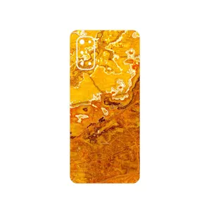 MAHOOT Gold Marble Cover Sticker for Realme 7 Pro