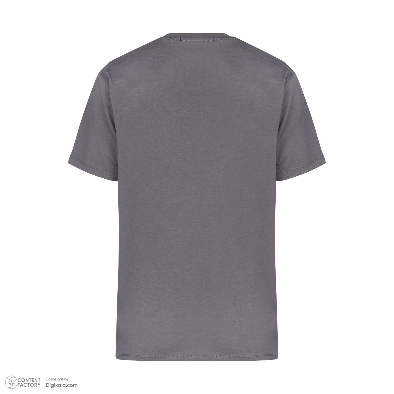 تی شرت آستین کوتاه مردانه باینت مدل 764-2 رنگ طوسی  -  - 5
