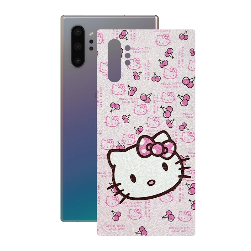 برچسب پوششی ریمکس مدل Leth طرح هلو کیتی مناسب برای گوشی موبایل سامسونگ Galaxy Note 10 Plus