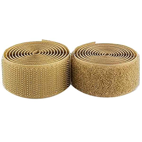 زیپ چسب دوطرفه کد Cream25 طول 25 یارد بسته 2 عددی