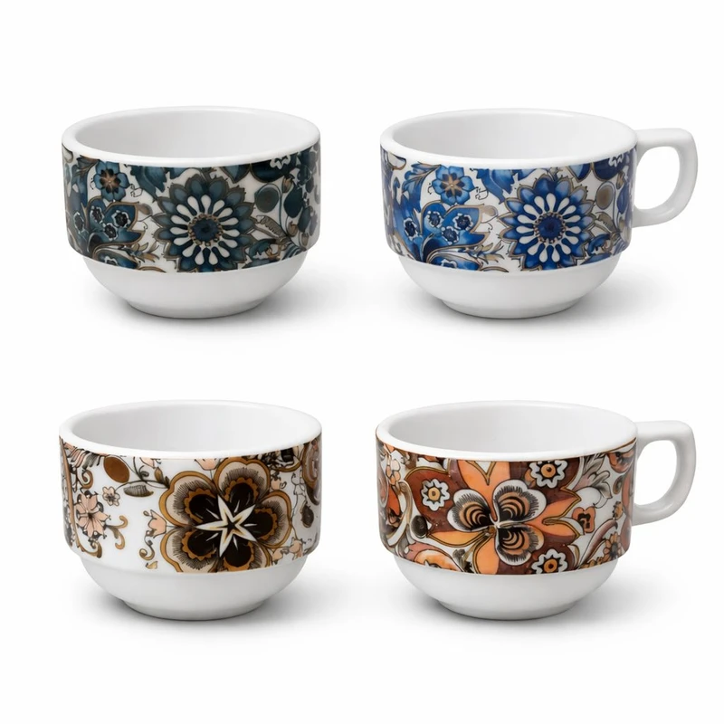  فنجان مدل سنتی کد 76 بسته چهار عددی