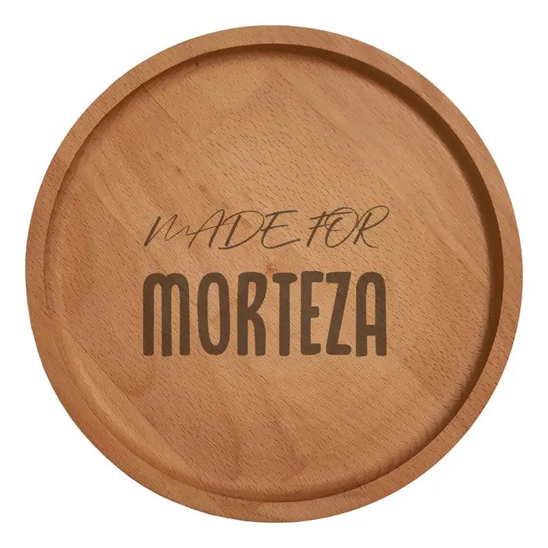 بشقاب چوبی مدل مرتضی