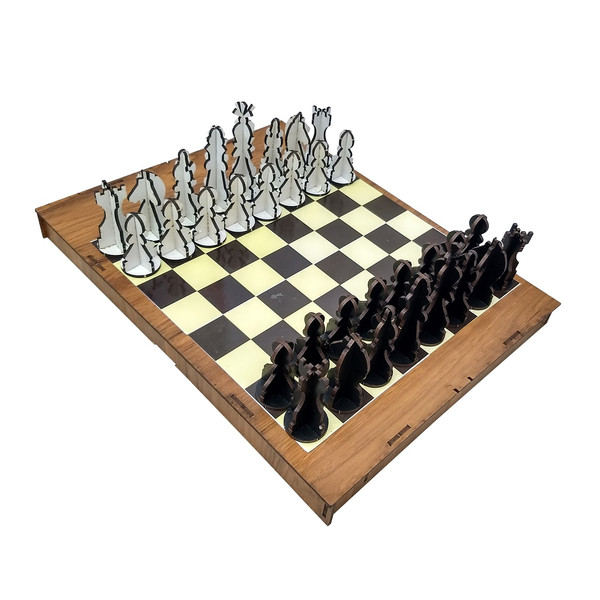بازی فکری منچ و شطرنج کد 4