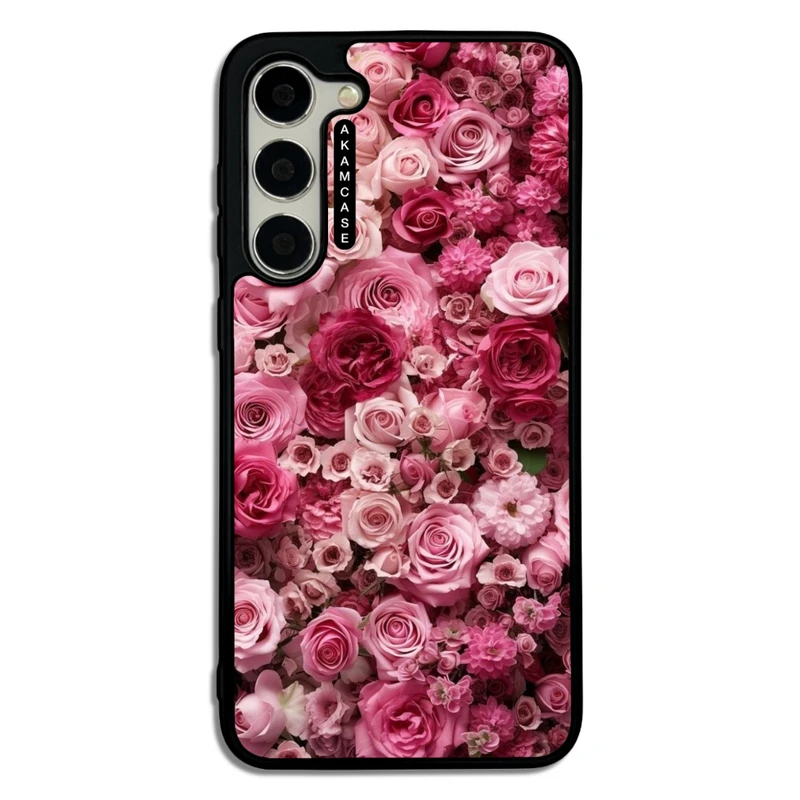 کاور آکام مدل AMC-WSGS23P-FLOWERS-41 مناسب برای گوشی موبایل سامسونگ Galaxy S23 Plus