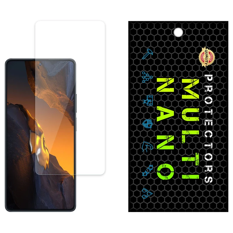 محافظ صفحه نمایش شفاف مولتی نانو مدل X-S1N مناسب برای گوشی موبایل شیائومی Redmi Note 12 Turbo